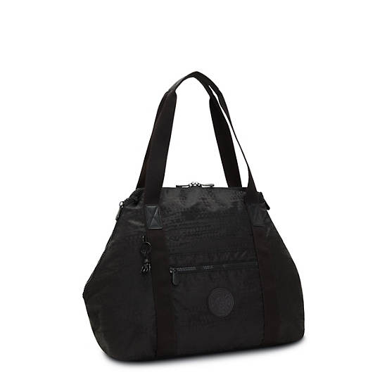 Kipling Art Medium Tote Tassen Zwart | België 1440FD